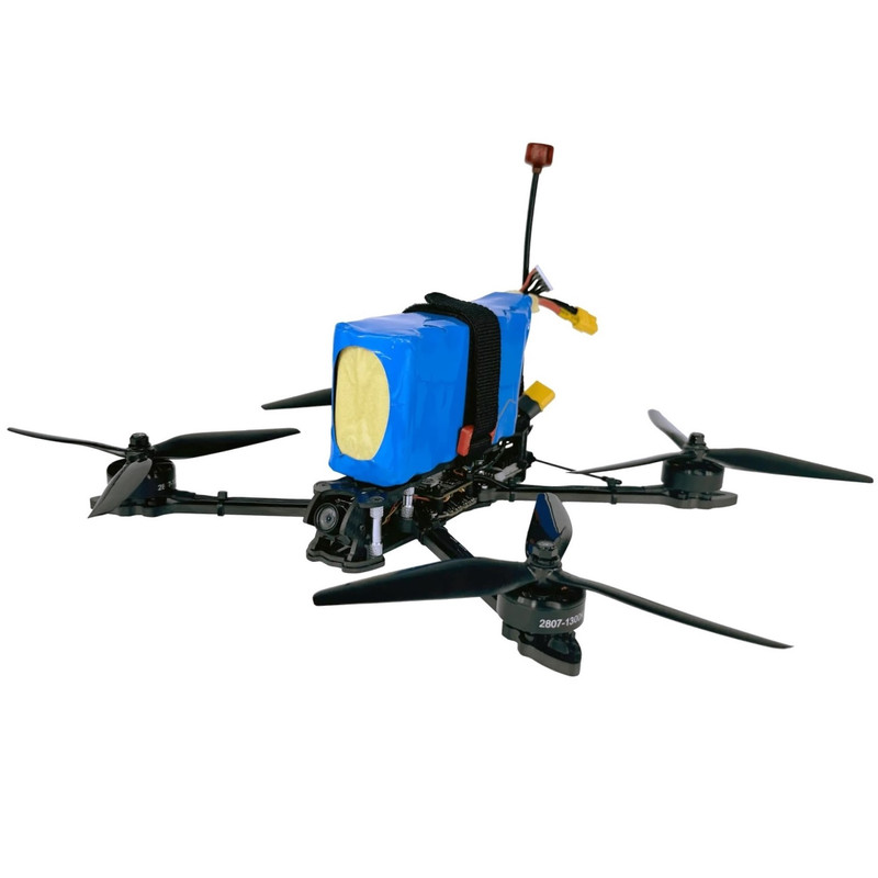 FPV дрон 7 дюймів BPK-7 SICHEN' (2W / 5.8 GHz / ELRS / 915 MHz / 8400 mAh / 2 kg) Камікадзе з АКБ